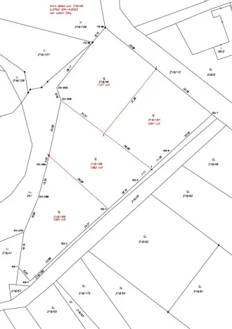 Prodej pozemku pro bydlení, Žáky, 1097 m2