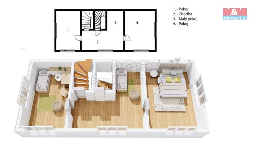 Prodej rodinného domu, Police nad Metují - Hlavňov, 160 m2
