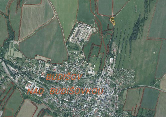 Prodej pozemku, Budišov nad Budišovkou, 2165 m2