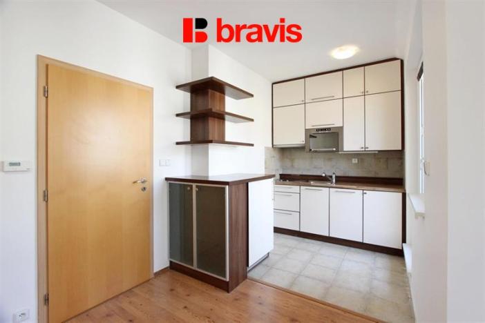 Pronájem bytu 1+kk, Brno - Veveří, Lidická, 42 m2
