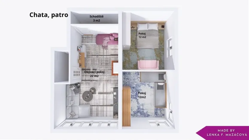 Prodej chaty, Mladecko, 82 m2