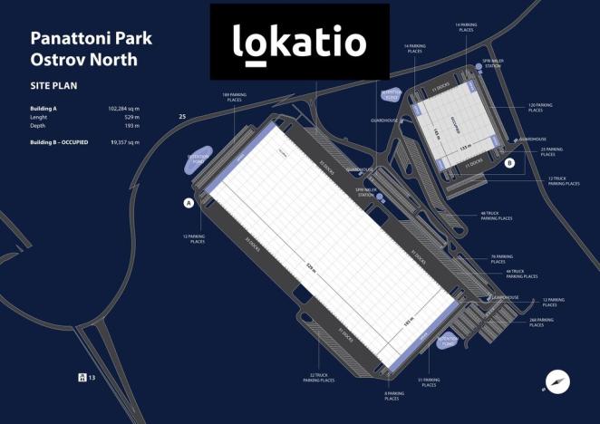 Pronájem skladu, Ostrov, 4753 m2