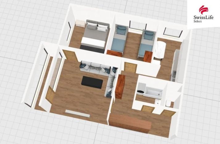 Prodej bytu 3+1, Plzeň, Žlutická, 75 m2