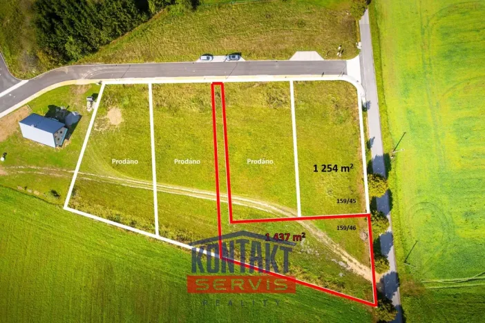 Prodej pozemku pro bydlení, Svatý Jan nad Malší - Sedlce, 1437 m2