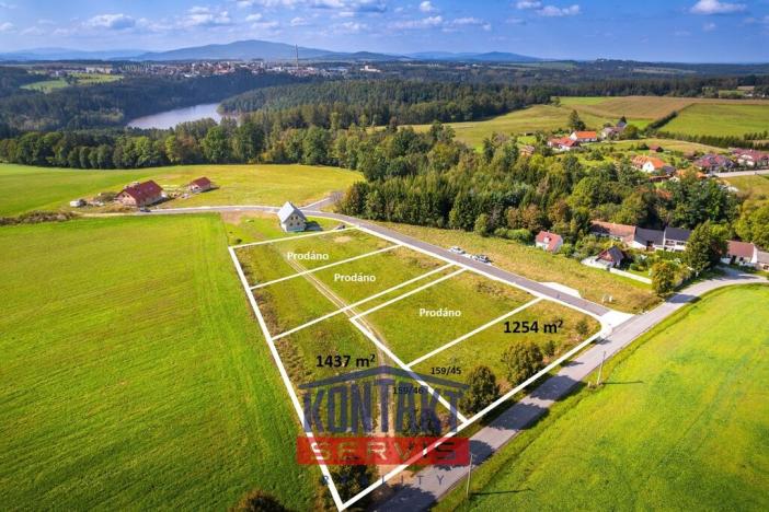 Prodej pozemku pro bydlení, Svatý Jan nad Malší - Sedlce, 1254 m2