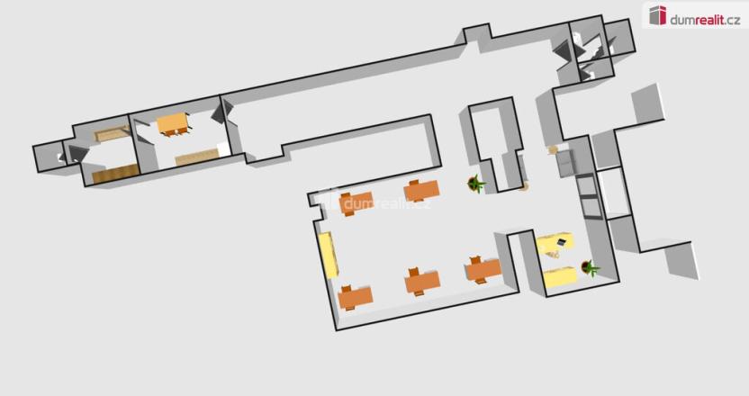 Pronájem obchodního prostoru, Brno - Brno-město, Nádražní, 93 m2