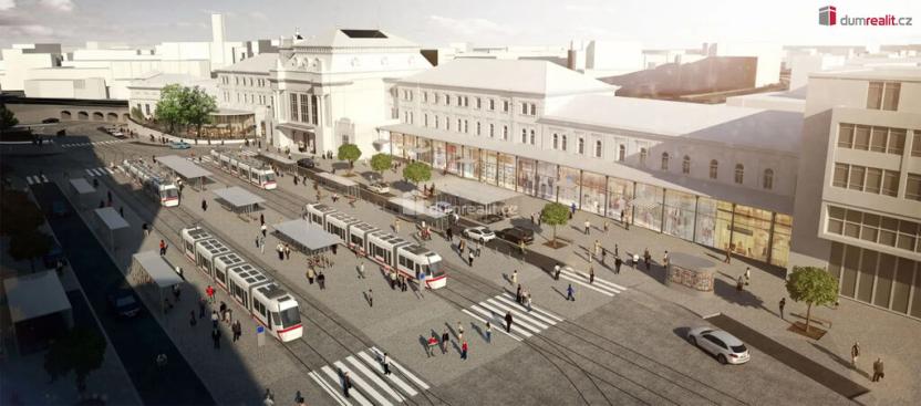 Pronájem obchodního prostoru, Brno - Brno-město, Nádražní, 93 m2