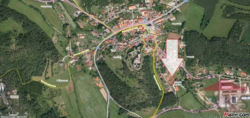 Prodej pozemku pro bydlení, Rabí, 1126 m2