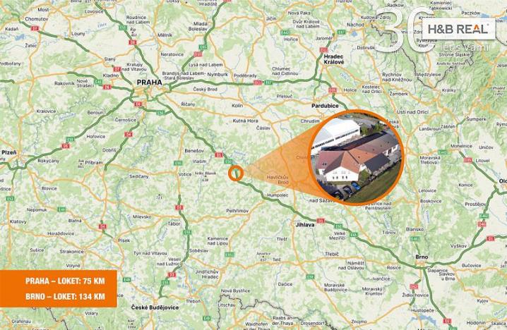 Prodej komerčního pozemku, Loket, 17306 m2