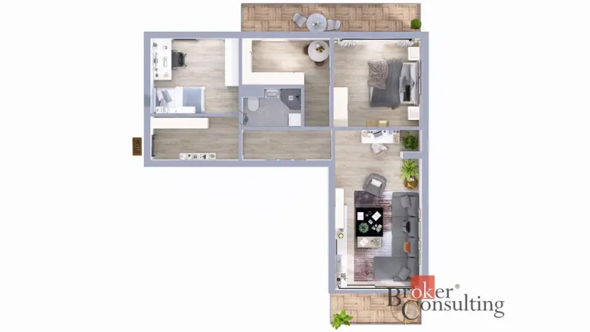 Prodej bytu 3+1, Nemanice, 65 m2