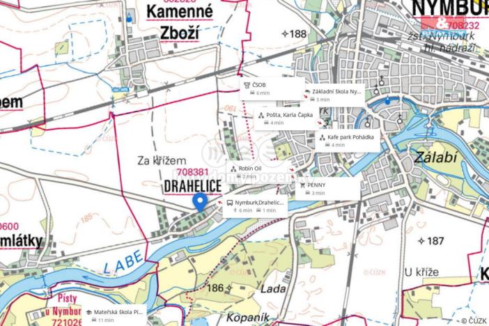 Prodej pozemku pro bydlení, Nymburk - Drahelice, 1323 m2