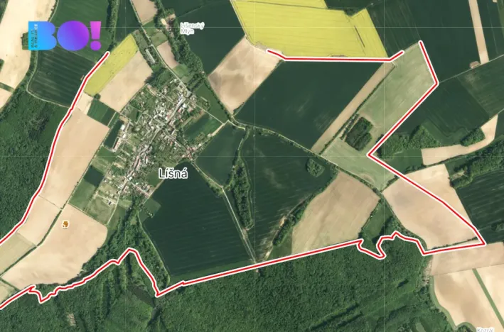 Prodej pole, Líšná, 103172 m2
