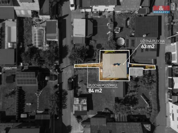 Prodej rodinného domu, Frýdek-Místek - Frýdek, Skautská, 63 m2