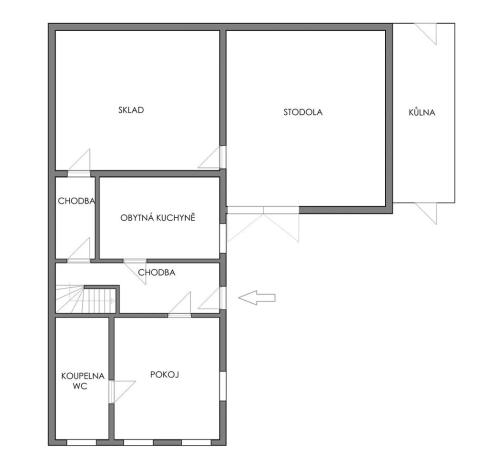 Prodej rodinného domu, Útvina, 360 m2