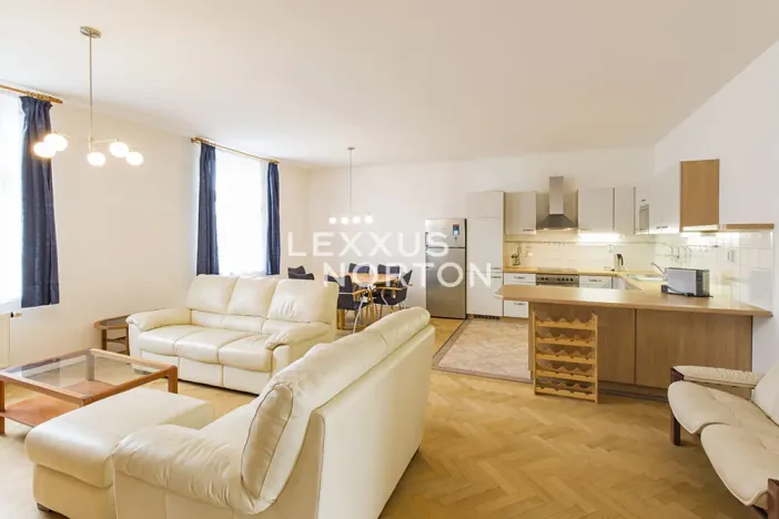 Pronájem bytu 3+kk, Praha - Vinohrady, Belgická, 135 m2