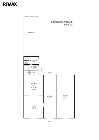 Prodej rodinného domu, Nechanice, Palackého, 135 m2