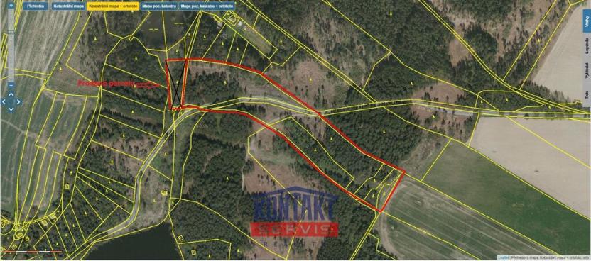 Prodej lesa, Střížovice - Vlčice, 43683 m2