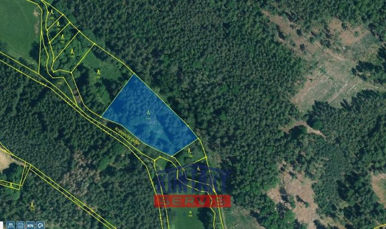 Prodej lesa, Kožlany - Hodyně, 16790 m2