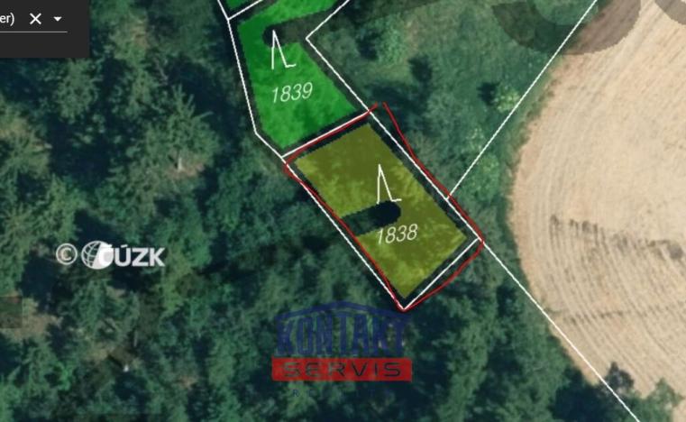 Prodej lesa, Kožlany - Hodyně, 16790 m2