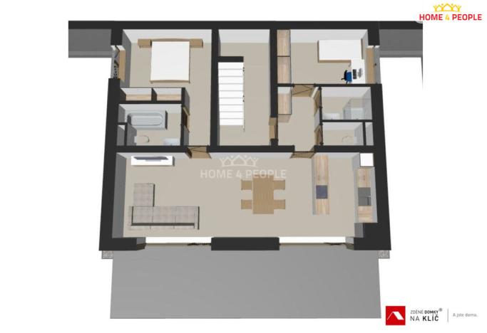 Prodej bytu 3+kk, Luhačovice, Mlýnská, 87 m2