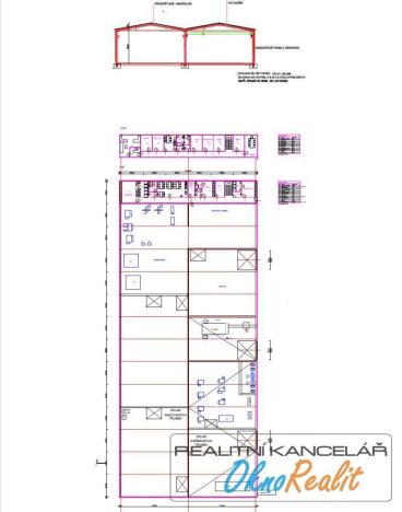 Pronájem výrobních prostor, Vlkoš, Bochořská, 2200 m2