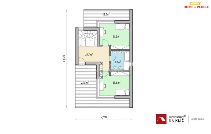 Prodej rodinného domu, Nivnice, Podohradí, 163 m2