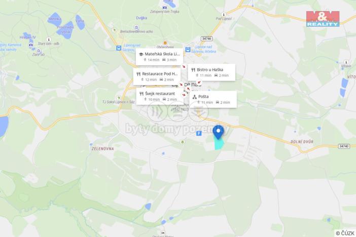 Prodej pozemku pro bydlení, Lipnice nad Sázavou, 3300 m2