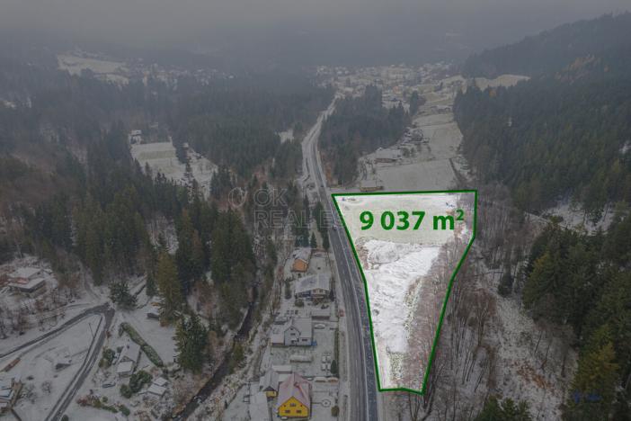 Prodej komerčního pozemku, Horní Bečva, 9037 m2