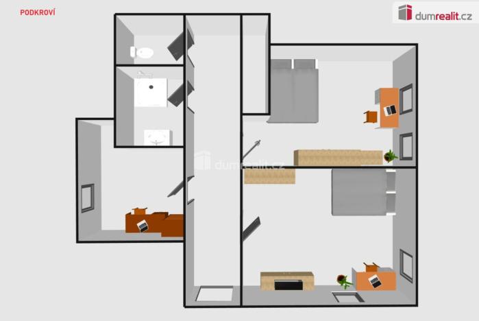 Prodej bytu 4+kk, Podivín, Nerudova, 102 m2