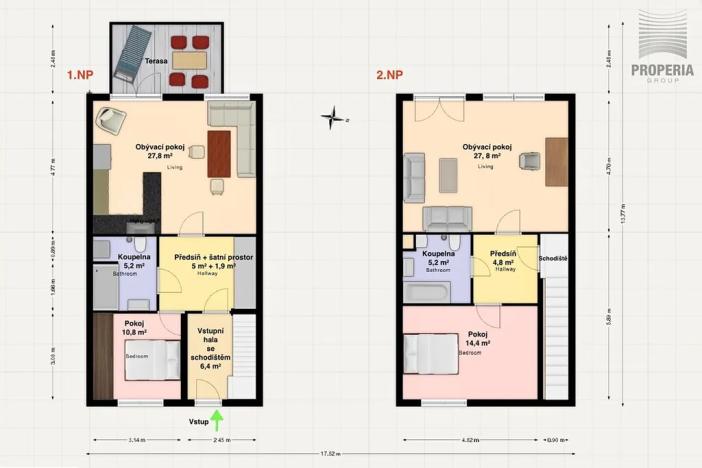 Prodej bytu 4+kk, Slavkov u Brna, Bučovická, 106 m2