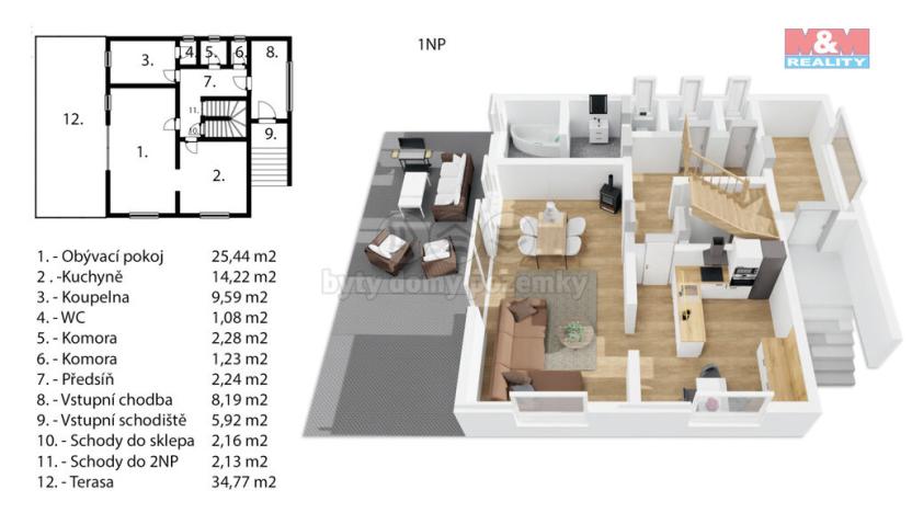 Prodej rodinného domu, Žďár, 150 m2