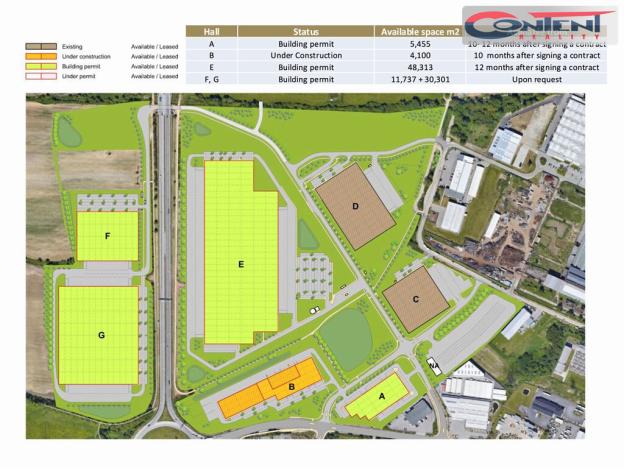 Pronájem skladu, České Budějovice - České Budějovice 3, Okružní, 882 m2