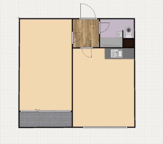 Prodej bytu 2+kk, Česká Lípa, Brněnská, 40 m2