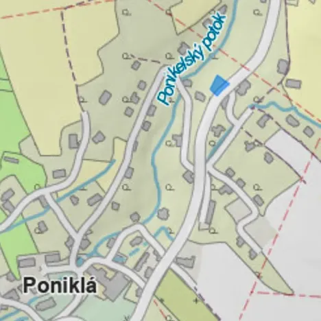 Prodej pozemku pro bydlení, Poniklá, 450 m2