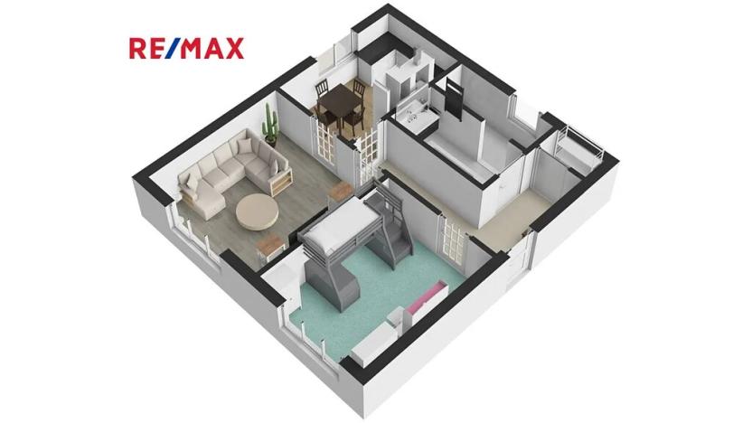 Prodej bytu 2+1, Žandov, Pod Dubovkou, 66 m2