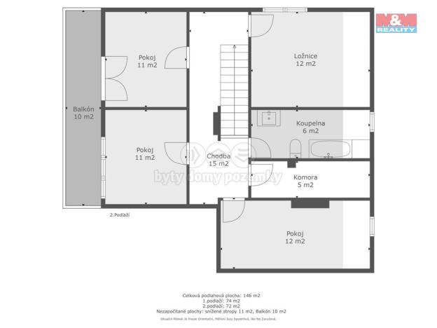 Prodej bytu 5+1, Praha - Radlice, Na Farkáně III, 143 m2