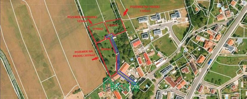 Prodej pozemku pro bydlení, Králův Dvůr, 2059 m2