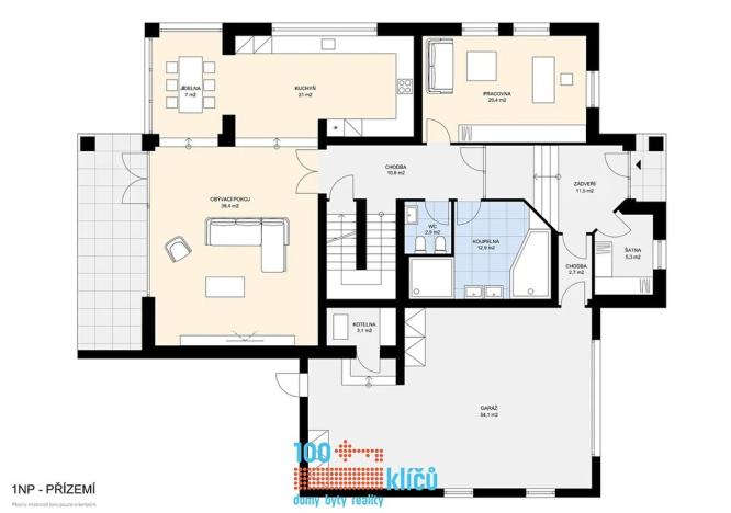 Prodej rodinného domu, Praha - Lipence, Jílovišťská, 400 m2