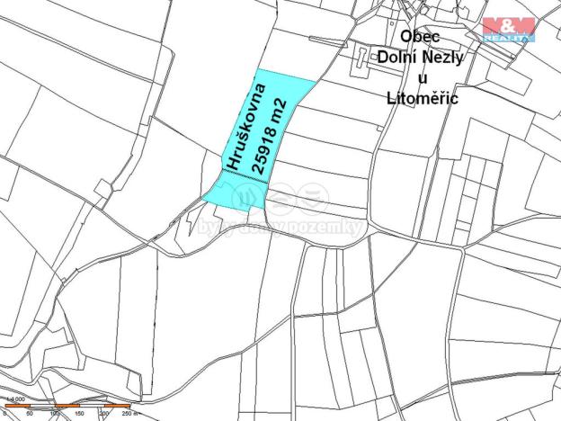 Prodej pole, Liběšice - Dolní Nezly, 25918 m2