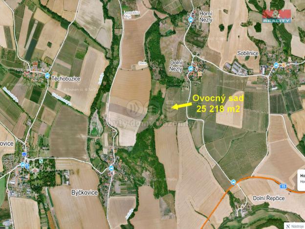 Prodej pole, Liběšice - Dolní Nezly, 25918 m2