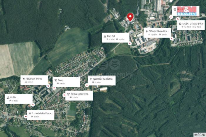 Prodej komerčního pozemku, Horní Bříza, 542 m2