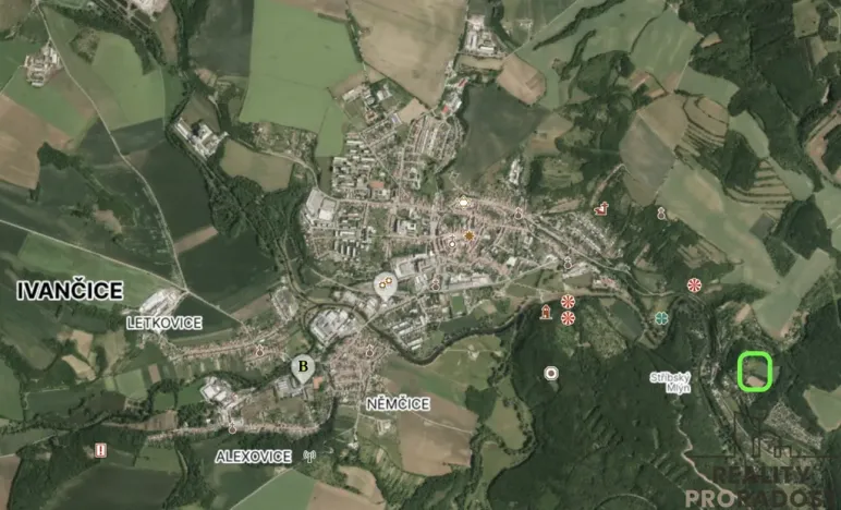 Prodej zahrady, Moravské Bránice, 1144 m2