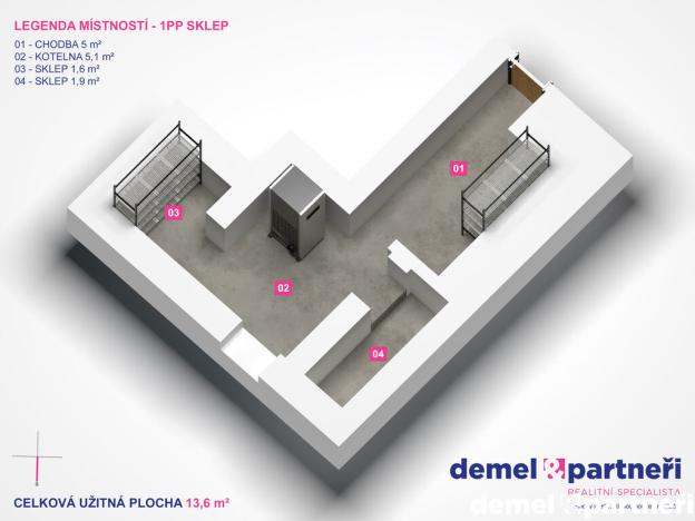 Prodej rodinného domu, Třebíč, Heliadova, 104 m2