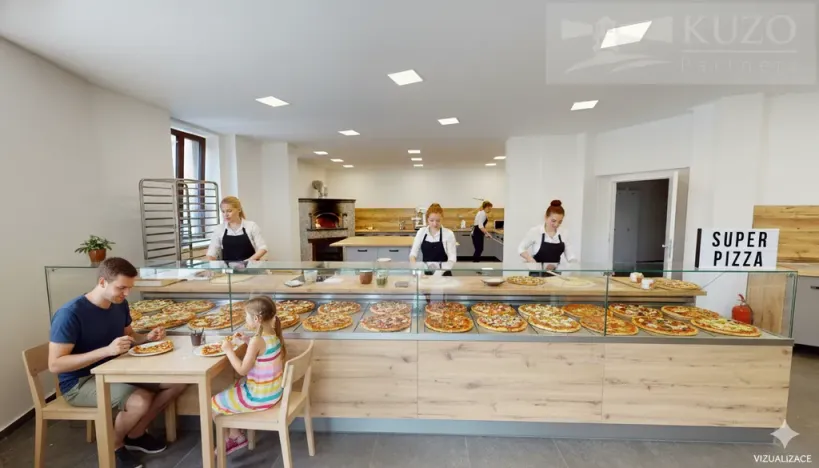 Pronájem restaurace, Příbram, Březnická, 144 m2