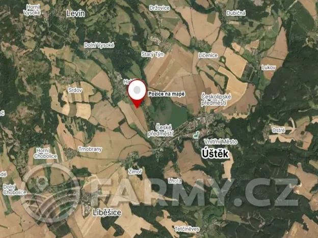 Prodej podílu pole, Úštěk, 68335 m2