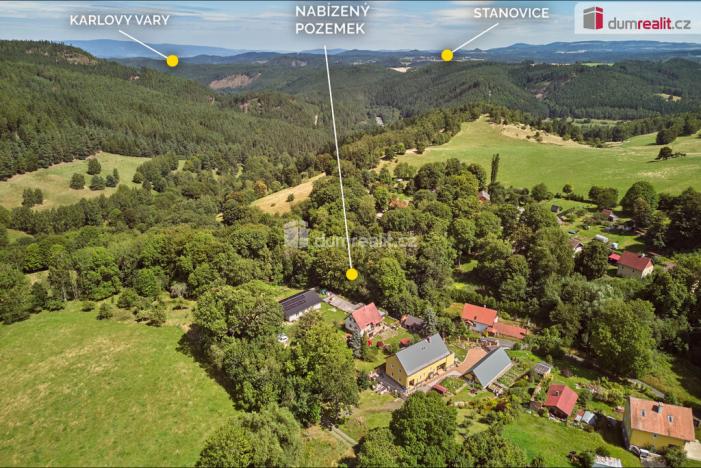 Prodej pozemku pro bydlení, Horní Slavkov, Kfely, 925 m2