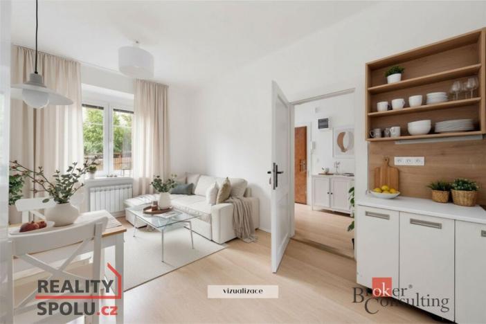 Prodej bytu 2+kk, Praha - Michle, Michelská, 57 m2