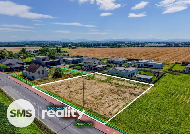 Prodej pozemku pro bydlení, Ostrava, 1305 m2