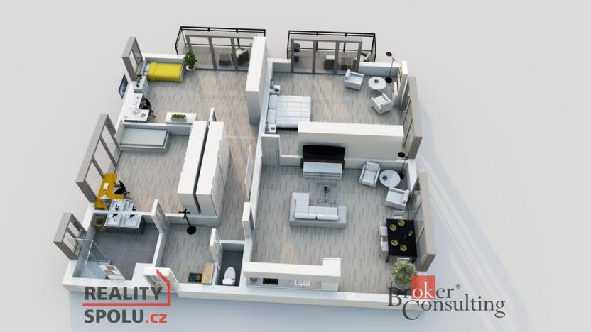 Prodej bytu 2+kk, Dolní Morava - Velká Morava, 76 m2