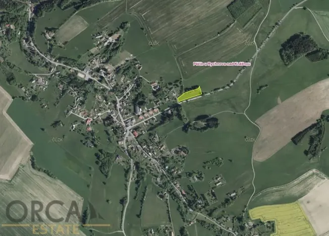 Prodej louky, Pěčín, 3930 m2